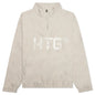 HTG Branded Quarter Zip - Bone