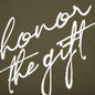 HTG Script S/S Tee - Olive