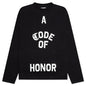 Honor The Gift Honor Code Crewneck - Black
