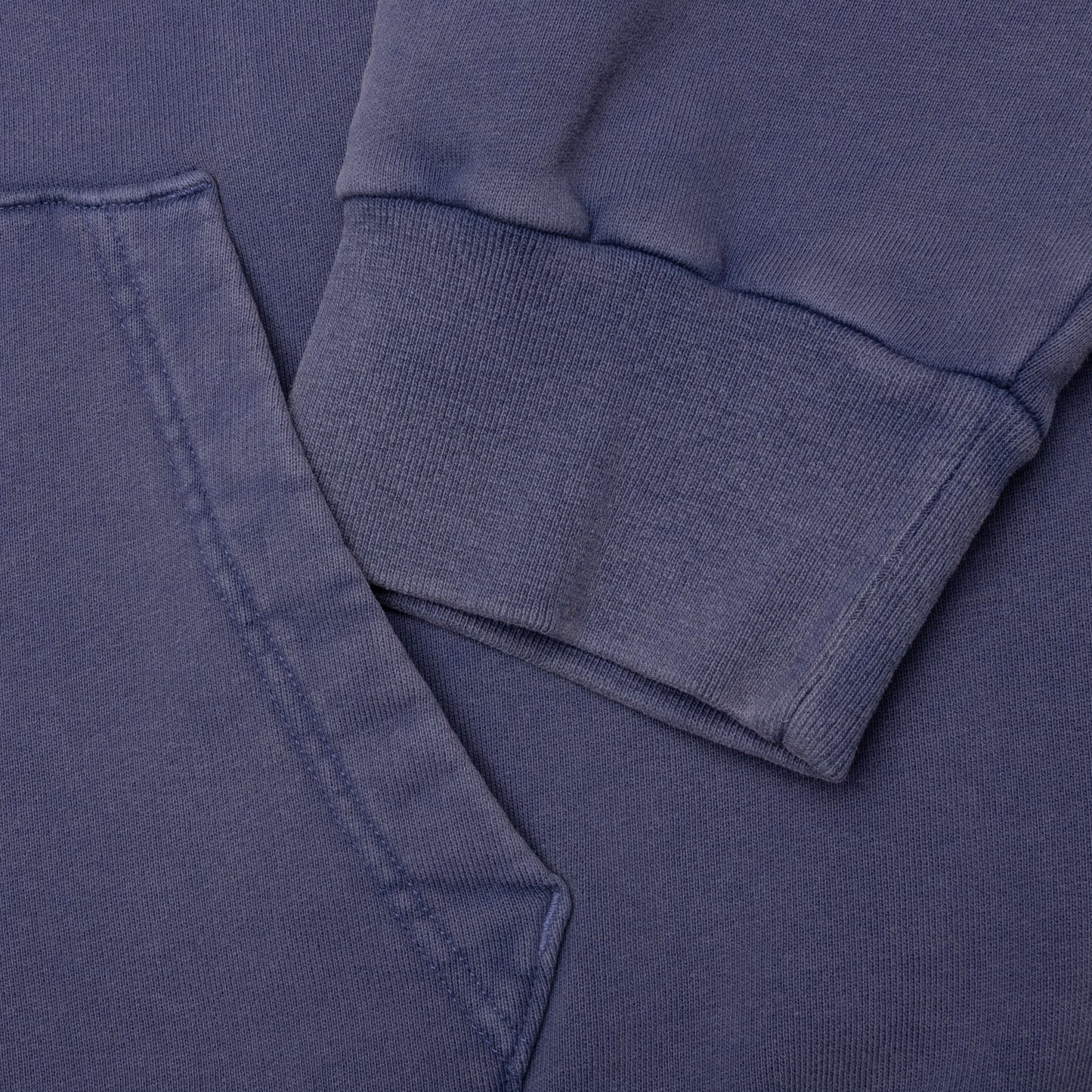 Shadow Oversized Hoodie - Medium Blue