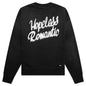 Hopeless Romantic Oversized Crew - Black