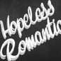 Hopeless Romantic Oversized Crew - Black