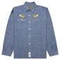 Chambray L/S Shirt - Blue
