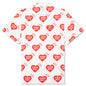 Heart Aloha Shirt - White