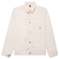 Natural Denim Work Jacket - White