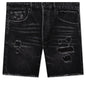 Ian Slim Denim Short - Vintage Black