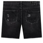 Ian Slim Denim Short - Vintage Black