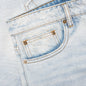 Ian Slim Denim Short - Vintage Light Blue