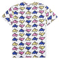 All Dogs S/S Knit - White