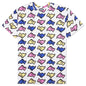 All Dogs S/S Knit - White
