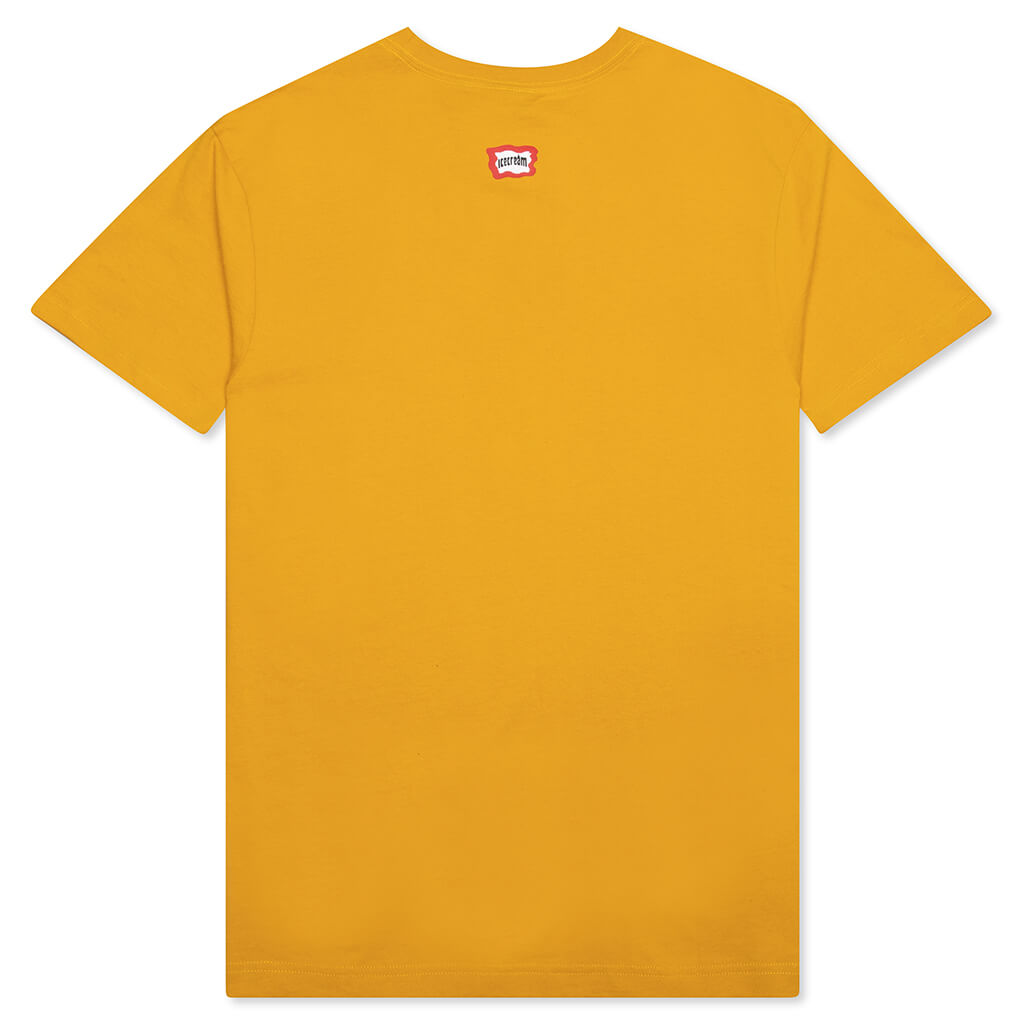 Flower S/S Tee - Golden Yellow