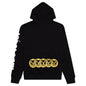Bow Tie Hoodie - Black