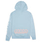 Bow Tie Hoodie - Celestial Blue