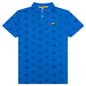 Cash Rules S/S Polo - Strong Blue