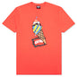 Cone Man S/S Tee - Neon Red