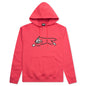 Dog Hoodie - Claret Red