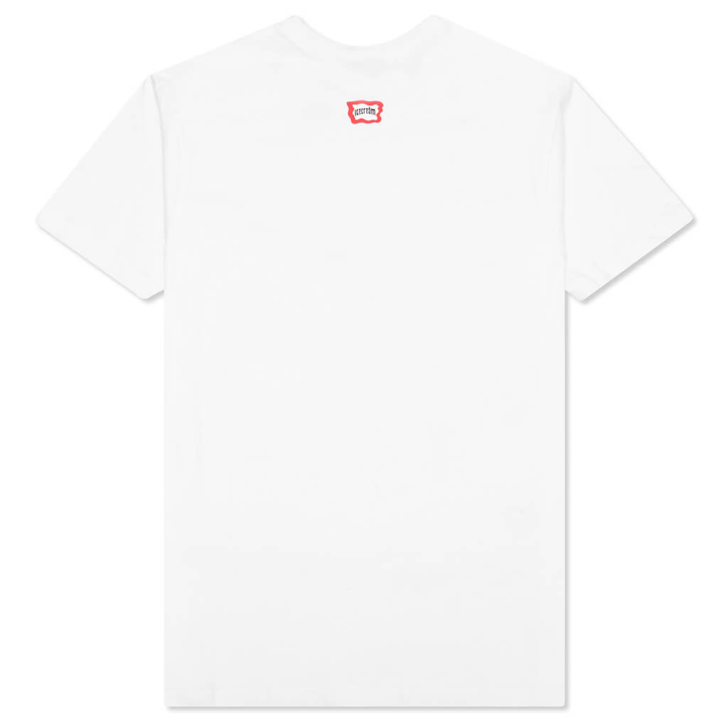 Drip S/S Tee - White