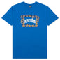 Flag S/S Tee - Strong Blue