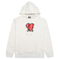 Heart Hoodie - Light Heather Grey