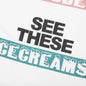 Ice Cubes S/S Tee - White