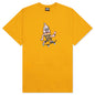 Kick Push S/S Tee - Golden Yellow