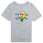 Kids Cheesecake S/S Tee - Heather Grey