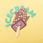 Kids Almond Fudge S/S Tee - Lemon Drop