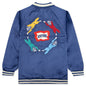 Kids Blueberry Swirl Jacket - True Navy