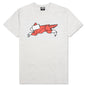 Origami S/S Tee - Light Heather Grey