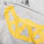 Overlap Hoodie - Light Heather Grey