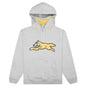 Overlap Hoodie - Light Heather Grey