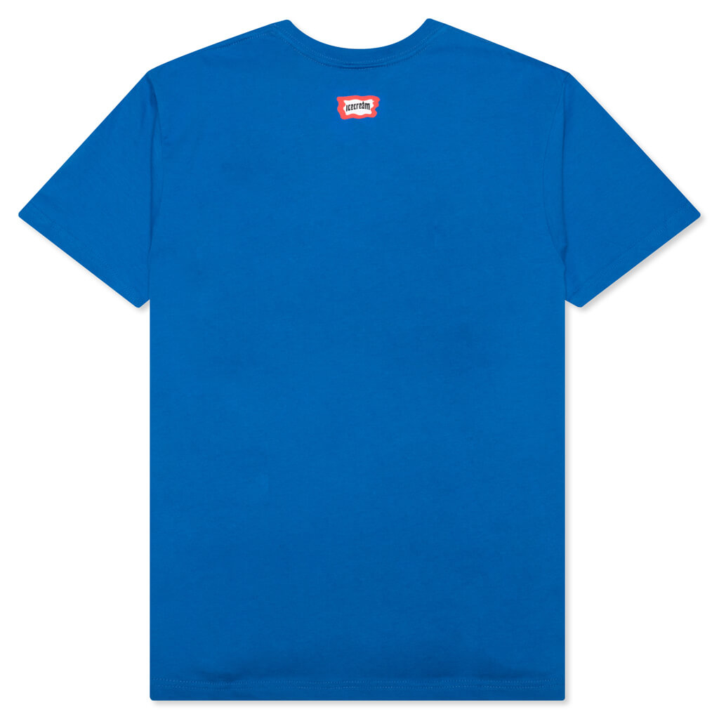 Pecan S/S Tee - Strong Blue