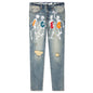 The Dead Don't Dance Jean - Medium Blue Wash