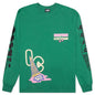 Waffle L/S Knit - Pine Green