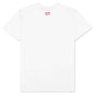 Wave S/S Tee - White