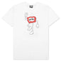 Wave S/S Tee - White