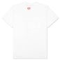 Wide Eyed S/S Tee - White