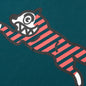 Yikes Stripes S/S Tee - Deep Teal