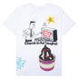 Check In For Laughs S/S Knit - White