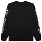 International Crew Pigment Dyed L/S Tee - Black