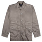 Multi-Pocket Chore Jacket - Grey Beige