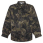 Osetar Boot Print Overshirt - Washed Black