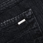 Jacquard Carpenter Jean - Faded Black