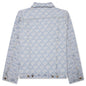 Jacquard Denim Jacket - Washed Indigo