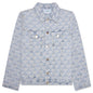 Jacquard Denim Jacket - Washed Indigo