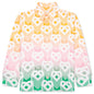 Jacquard Shacket - Gradient Flying Heart