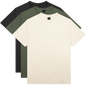 Foundation 3 Pack Tee - Natural