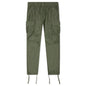 Back Sateen Cargo Pants - Olive