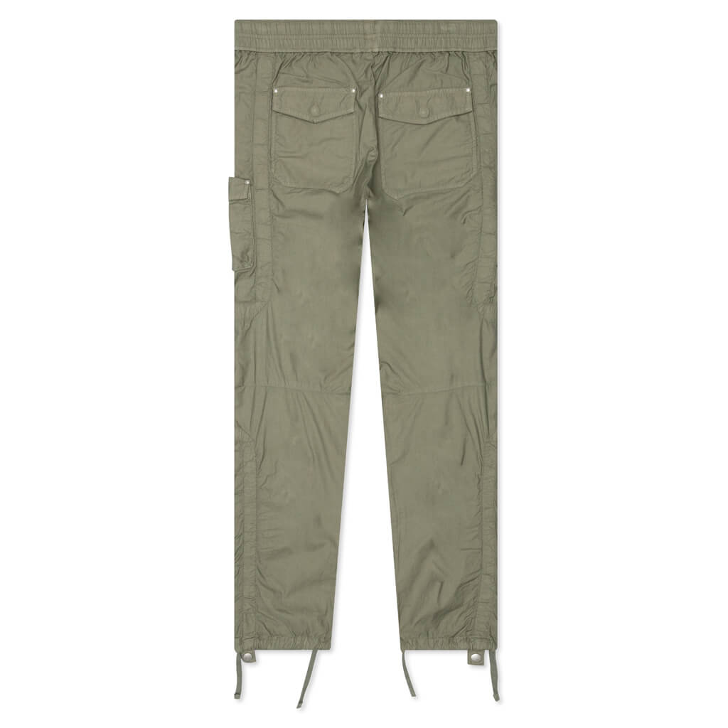 Cotton Poplin Frame Cargo - Olive