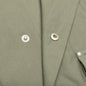 Cotton Poplin Frame Snap Overshirt - Olive